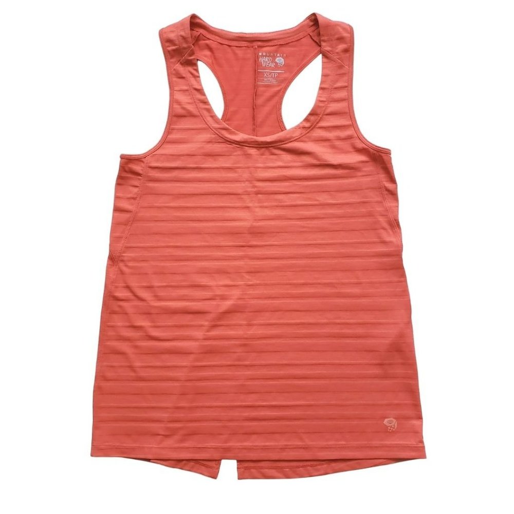 Mountain HardWear Orange Racerback Fitness/ Workout Tank Top